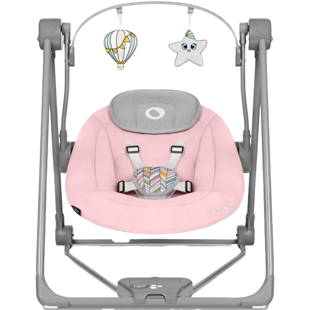 Покупка Крісло-гойдалка LIONELO OTTO PINK BABY