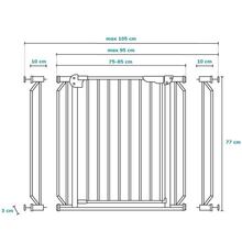 Захисний бортик LIONELO TRUUS SLIM BLACK ONYX