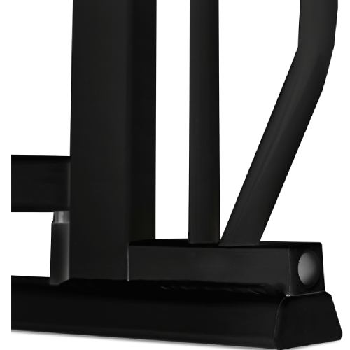 Захисний бортик LIONELO TRUUS SLIM BLACK ONYX Товари для малюків дверний бар'єр