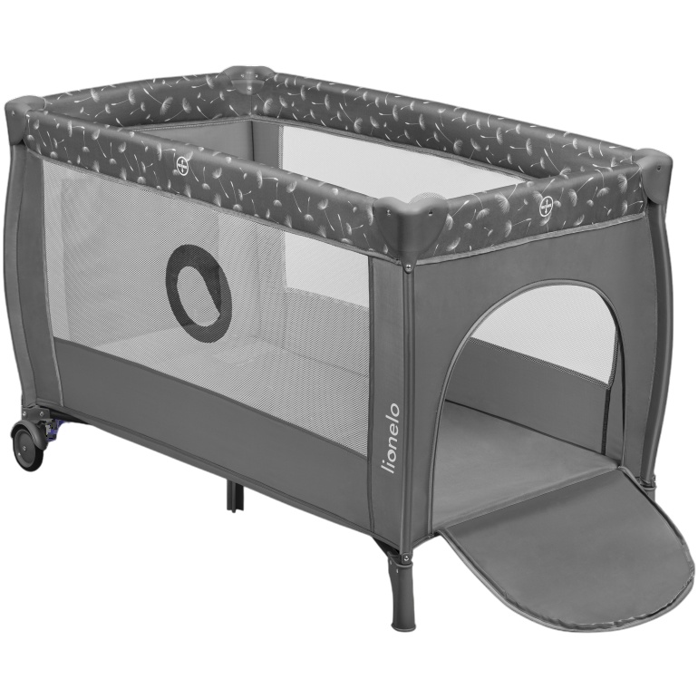 Манеж Lionelo Stefi Plus Grey White Возраст с рождения