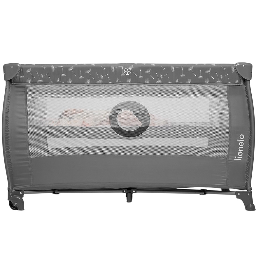 Манеж Lionelo Stefi Plus Grey White Материал полиэстер