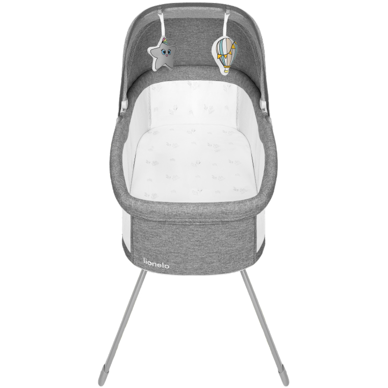 Ліжечко Lionelo Malin Grey Stone Для кого універсально