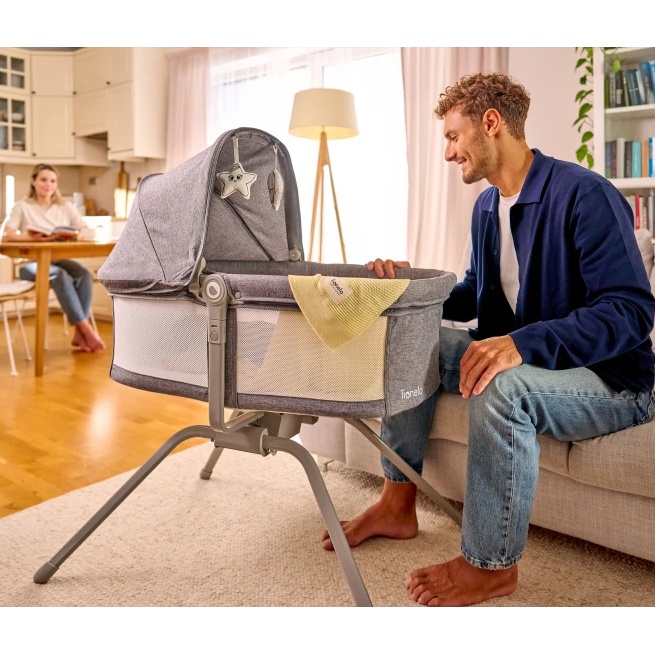 В інтернет магазині Ліжечко Lionelo Malin Grey Stone