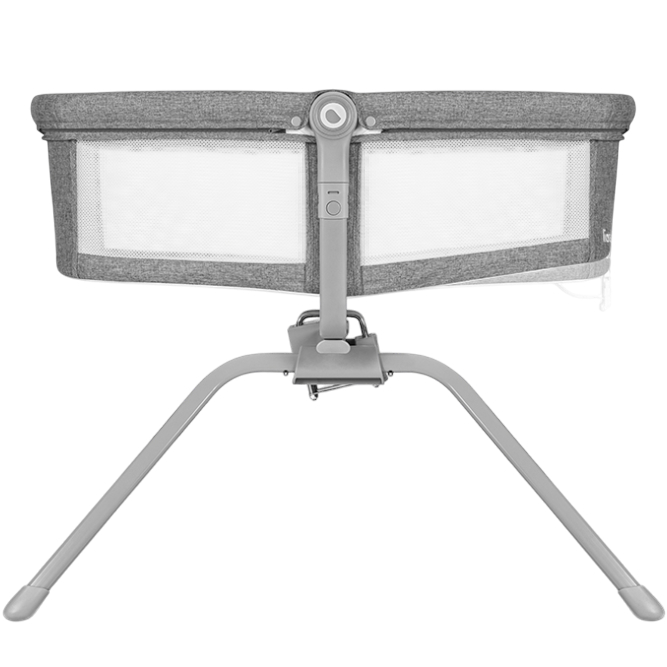 Ліжечко Lionelo Malin Grey Stone Матеріал пластик