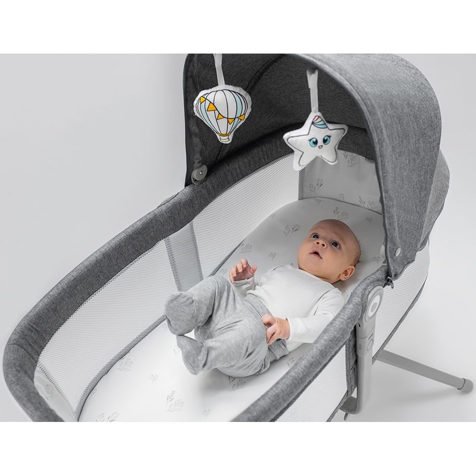 Зображення Ліжечко Lionelo Malin Grey Stone