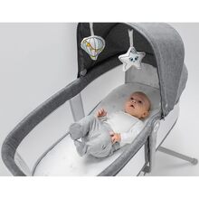 Ліжечко Lionelo Malin Grey Stone