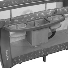 Манеж-ліжечко LIONELO Sven Plus Grey Concrete Grey (LO-SVEN PLUS GREY CONCRETE)