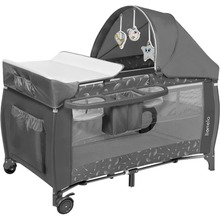 Манеж-ліжечко LIONELO Sven Plus Grey Concrete Grey (LO-SVEN PLUS GREY CONCRETE)