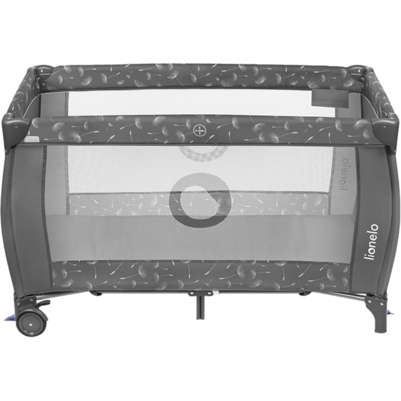 Манеж-ліжечко LIONELO Sven Plus Grey Concrete Grey (LO-SVEN PLUS GREY CONCRETE) Матеріал метал