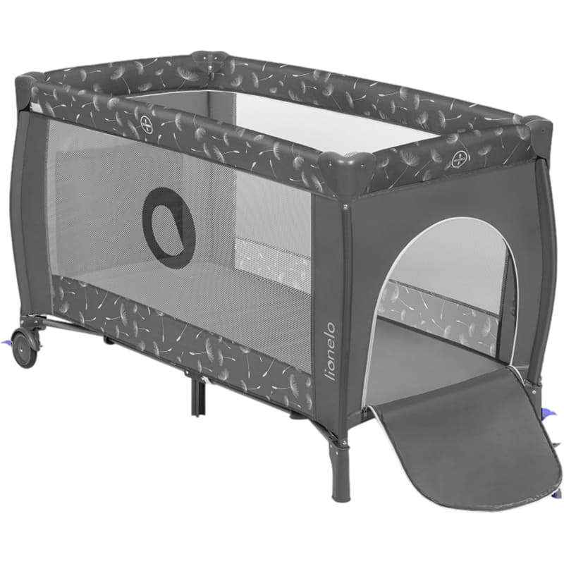 Манеж-ліжечко LIONELO Sven Plus Grey Concrete Grey (LO-SVEN PLUS GREY CONCRETE) Товари для малюків манеж