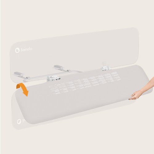 Зовнішній вигляд Захисний бар'єр LIONELO Lora XL Beige Sand (LO-Lora XL Beige Sand)