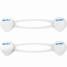 Замок-блокиратор AKUKU 2 шт 16 см White (A0650)