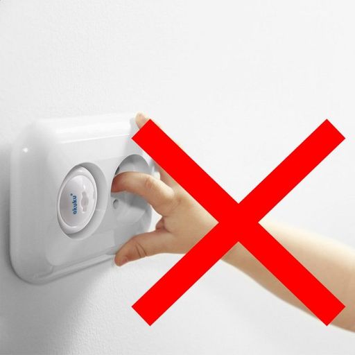 Заглушки AKUKU для розетки 6 шт White (A0651) Комплектація заглушка для розетки 6 шт