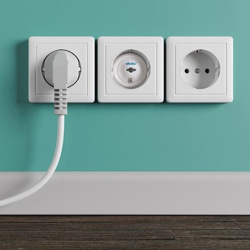 Зовнішній вигляд Заглушки AKUKU для розетки 6 шт White (A0651)