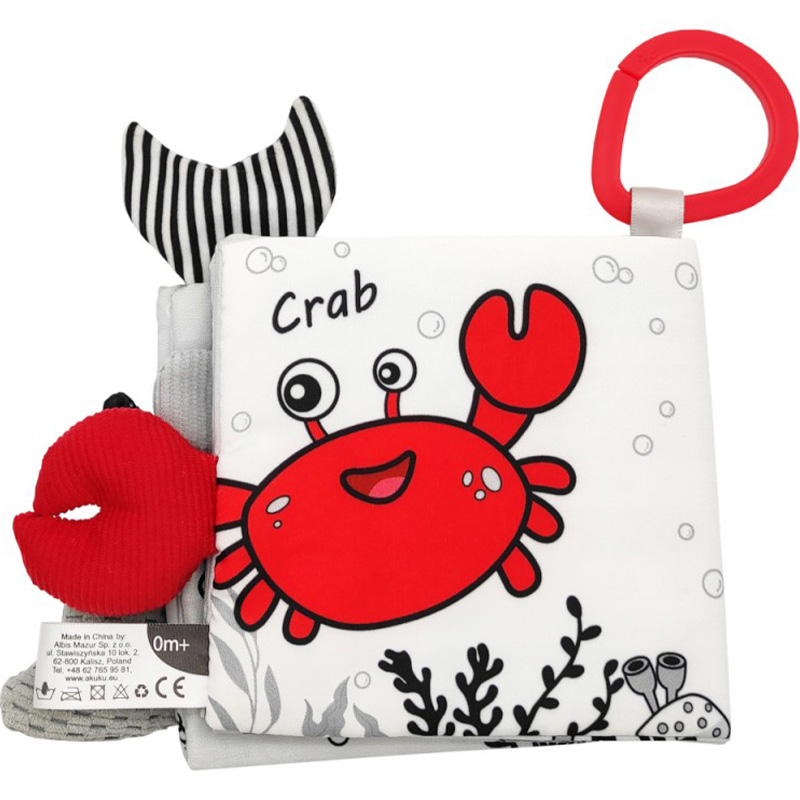 Сенсорна книга AKUKU Морські тварини (A0480) Для кого універсально