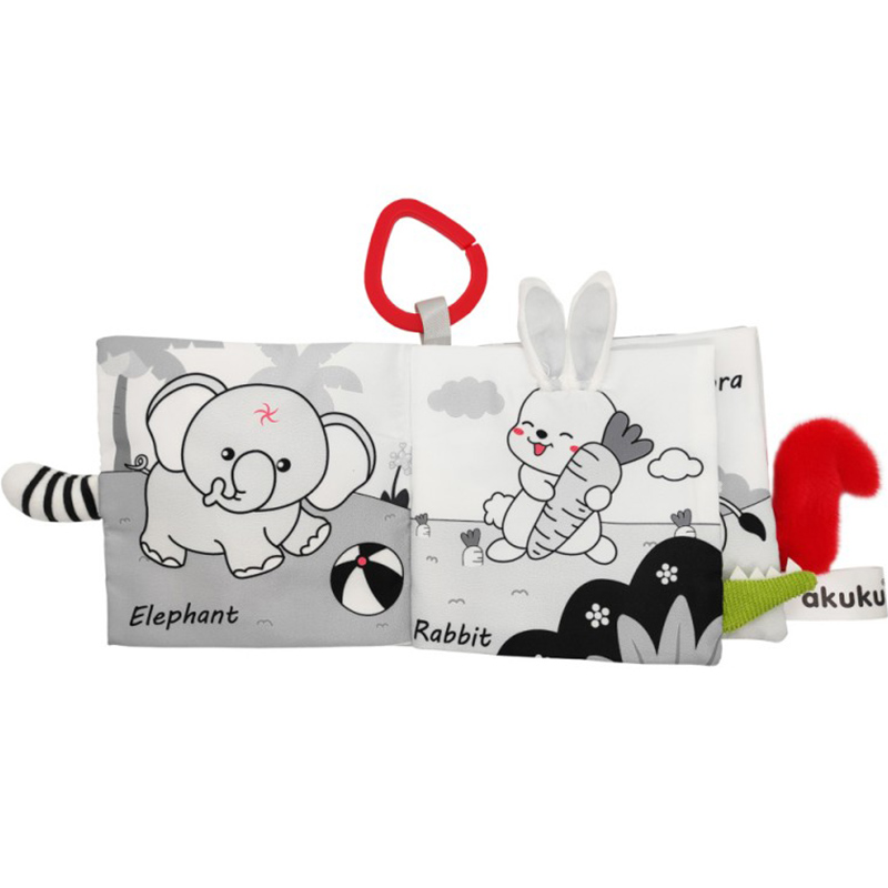 Сенсорна книга AKUKU Царство тварин (A0481) Розвиваючі іграшки, центри, крісла книжка