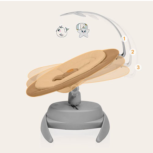 В інтернет магазині Крісло-гойдалка LIONELO MELL Beige Sand (LO-MELL BEIGE SAND)