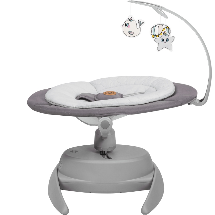 Крісло-гойдалка LIONELO MELL Grey Stone (LO-MELL GREY STONE) Товари для малюків крісло качалка