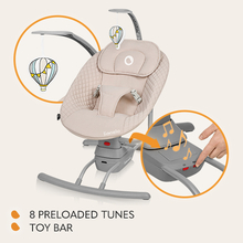 Кресло-качалка LIONELO RIO Beige Latte (LO-RIO BEIGE LATTE)