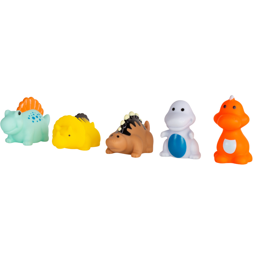 Набір іграшок для ванної AKUKU Динозаври 5 шт (A0169)