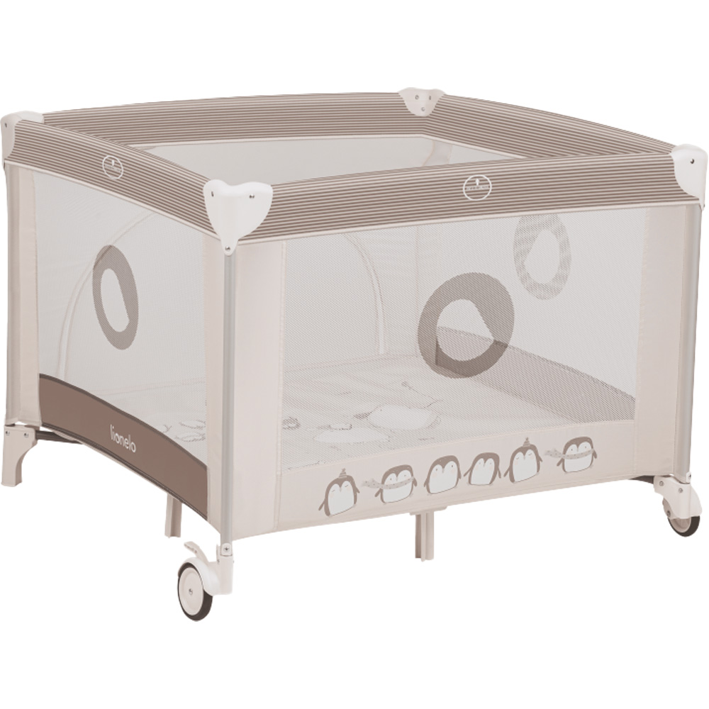 Манеж LIONELO Bonnie Beige Sand Для кого универсально