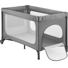 Манеж Lionelo Jasmin Easy Fold Grey Stone