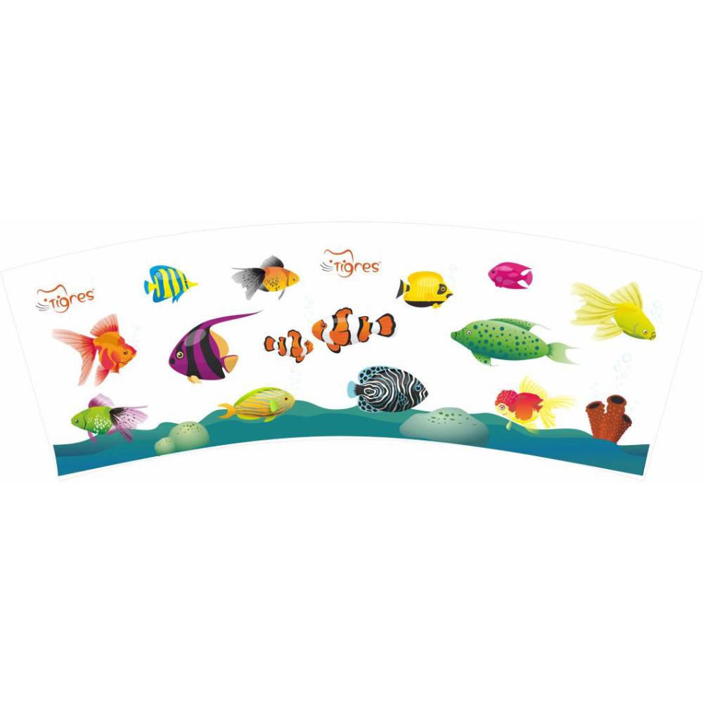 Набор для песка ELFIKI Подводный мир с термонаклейкой 5 эл (39908) Возраст от 1 года