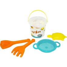 Набор для песка ELFIKI Подводный мир с термонаклейкой 5 эл (39908)