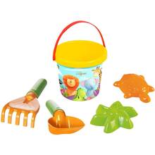 Набір для піску TIGRES Звірятка з термонаклейкою 5 ел (39923)