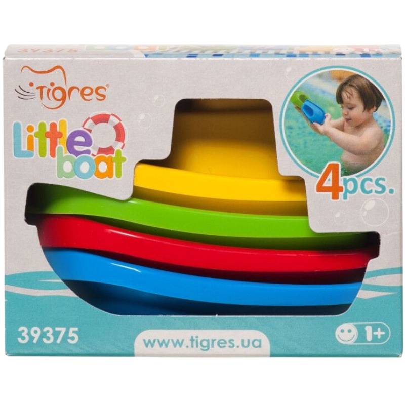 Набір для ванної кімнати TIGRES Кораблики 4 шт (39375) Вік від 1 року