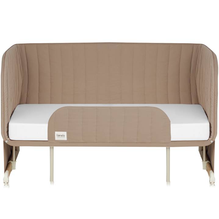 Зовнішній вигляд Ліжечко приставне LIONELO THOMI PLUS BEIGE CARMEL (LO-THOMI PLUS BEIGE CARMEL)