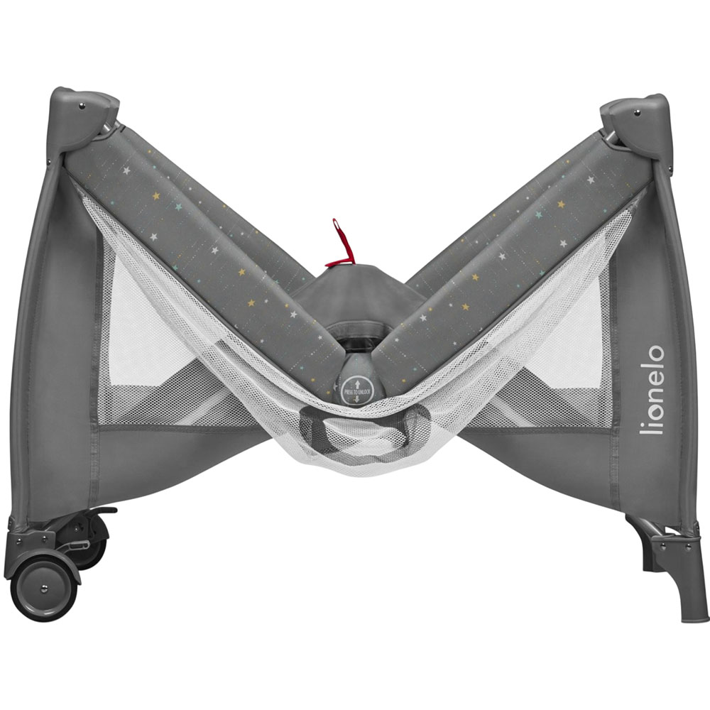 Манеж LIONELO Lionelo STEFI PLUS GREY MULTICOLOR Товары для малышей манеж