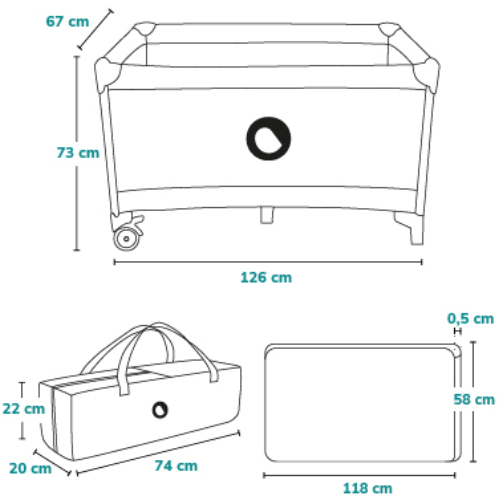 Фото Манеж Lionelo Stefi Beige Sand