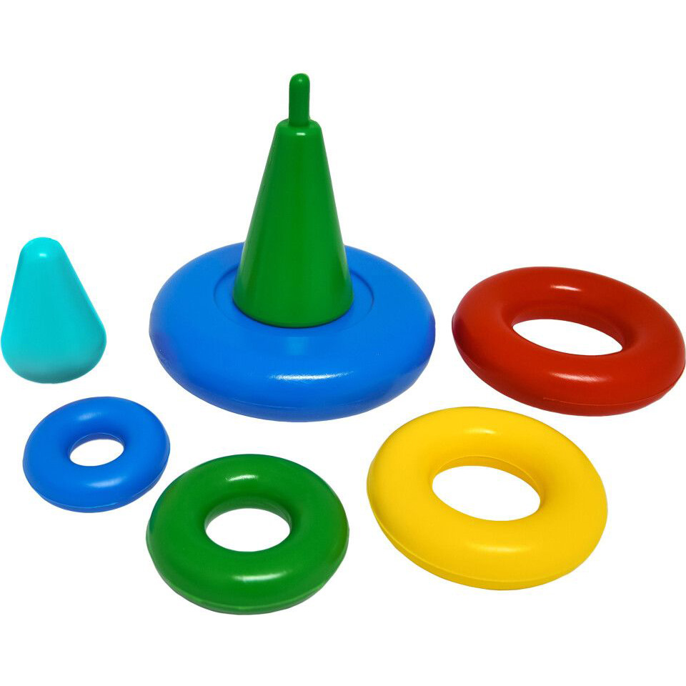 Пірамідка TIGRES маленька в коробці (39816) Вік від 1 року