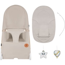 Кресло-качалка LIONELO Lilac Beige Sand (LO-LILAC BEIGE SAND)