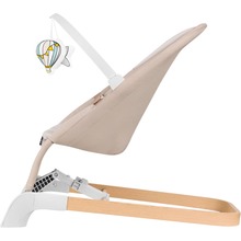 Кресло-качалка LIONELO Lilac Beige Sand (LO-LILAC BEIGE SAND)