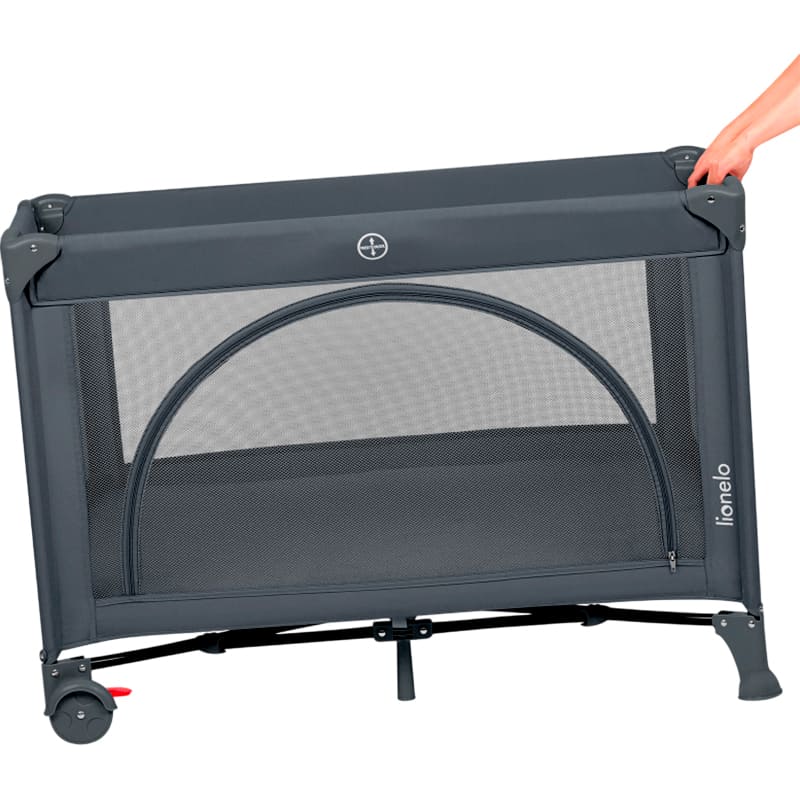 Манеж LIONELO Laura Grey Concrete (LO-LAURA GREY CONCRETE) Материал пластик