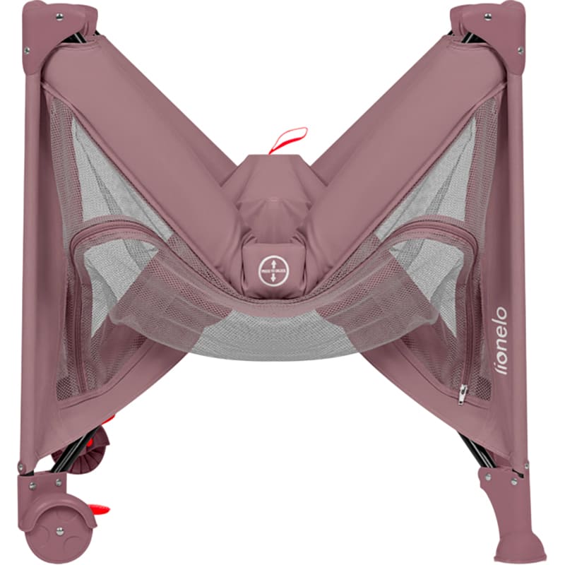 Манеж LIONELO Laura Pink Nude (LO-LAURA PINK NUDE) Возраст с рождения
