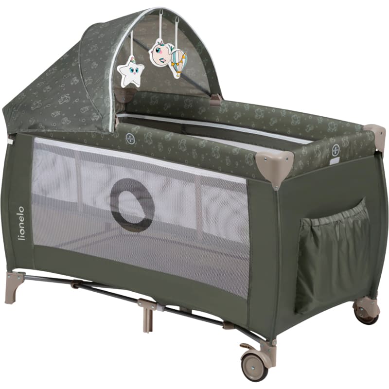 Манеж-кроватка LIONELO Sven Plus Beige Olive (LO-SVEN PLUS BEIGE OLIVE) Для кого универсально