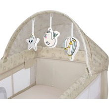 Манеж-ліжечко LIONELO Sven Plus Beige Latte (LO-SVEN PLUS BEIGE LATTE)