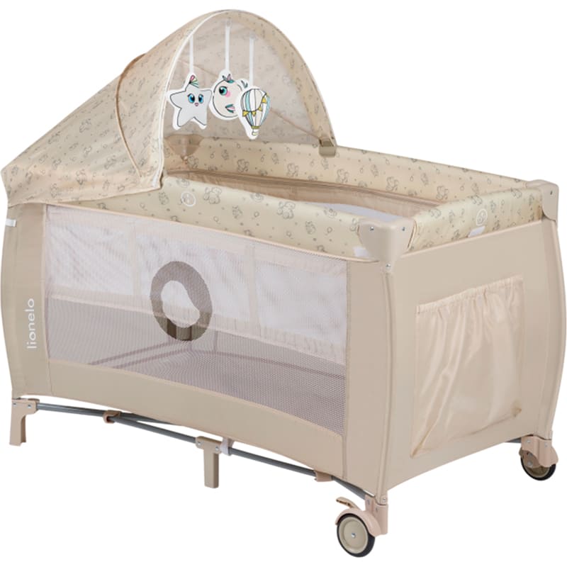 Манеж-ліжечко LIONELO Sven Plus Beige Latte (LO-SVEN PLUS BEIGE LATTE) Для кого універсально