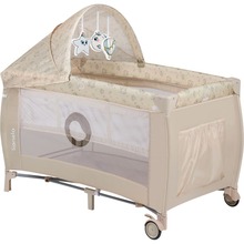 Манеж-ліжечко LIONELO Sven Plus Beige Latte (LO-SVEN PLUS BEIGE LATTE)