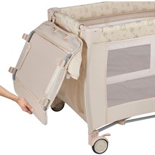 Манеж-ліжечко LIONELO Sven Plus Beige Latte (LO-SVEN PLUS BEIGE LATTE)