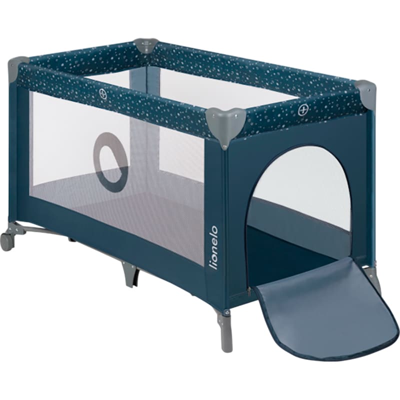 Манеж LIONELO Stefi Blue Grey (LO-Stefi BLUE GREY)