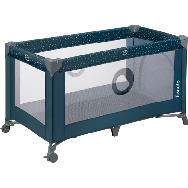 Манеж LIONELO Stefi Blue Grey (LO-Stefi BLUE GREY) Для кого универсально