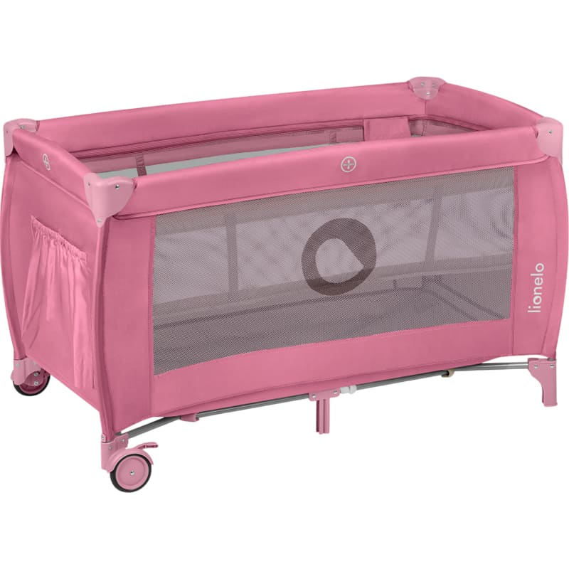 Зовнішній вигляд Манеж LIONELO Stefi Plus Pink Magnolia (LO-STEFI PLUS PINK MAGNOLIA)