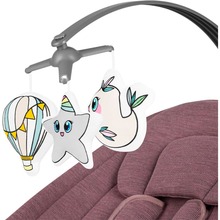 Кресло-качалка LIONELO Blossom Pink Mauve (LO- BLOSSOM PINK MAUVE)