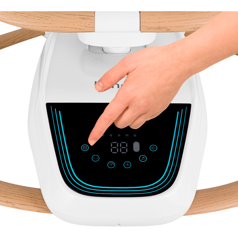 Фото Кресло-качалка LIONELO Olivia Beige Natural (LO-OLIVIA BEIGE NATURAL)