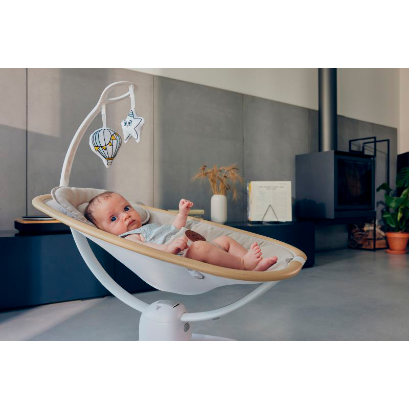 Кресло-качалка LIONELO Olivia Beige Natural (LO-OLIVIA BEIGE NATURAL) Возраст с рождения