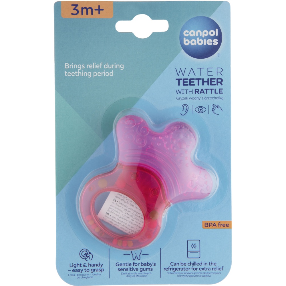 Брязкальце-прорізувач CANPOL BABIES Лапка (56/136_pin) Вік від 3 місяців